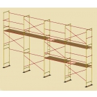 Леса строительные (рамные, хомутовые, штыревые)