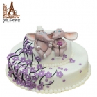 Свадебный торт Свадебные слоники