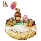 Детский торт Маша и Медведь