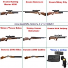 Самые мощные пневматические винтовки, готовые пневматические комплекты, комплекты для охоты, оптика, баллоны и насосы ВД  