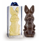 Шоколадные зайцы с логотипом на Новый 2011 год