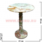 Столик из оникса 58 см