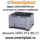 Контейнеры BigBox 1200х1000 мм на 670 л Auer Packaging