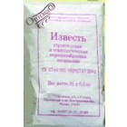 Известь строительная