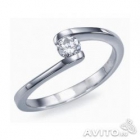 Шикарное кольцо для предложения с бриллиантом
