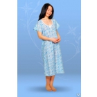 Сорочка ночная женская ситцевая с бантиком мод.101