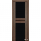 Дверь Profil Doors Экошпон 10х, Венге Мелинга (триплекс чёрный)