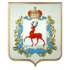 Герб Нижегородской области 42х50см