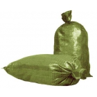 Мешки зеленые полипропиленовые
