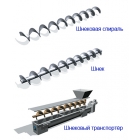 Транспортёры шнековые, шнеки, шнековые спирали