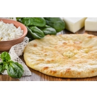 Осетинский пирог с сыром и шпинатом