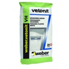 Водостойкая шпаклевка Ветонит (Vetonit) VH белый (25кг)