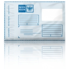 Пакет с логотипом Почта России