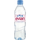 Минеральная вода Evian (Эвиан) негазированная в пластиковой бутылке, 0.5 литра
