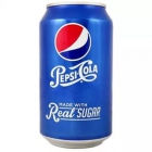 Pepsi-Cola Real Sugar в жестяной банке, 0.355 литра
