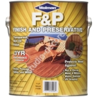 F&P Finish And Preservative Масло  с  добавлением  воска  для террас и деревянного сайдинга