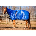 Попона дождевая DreamHorses Raincoat blue