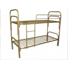 Кровати металлические с ДСП спинками для санаториев, кровати для больниц, кровати для интернатов, кровати для общежитий